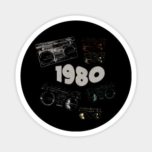 1980 on retro music, grunge radio Magnet